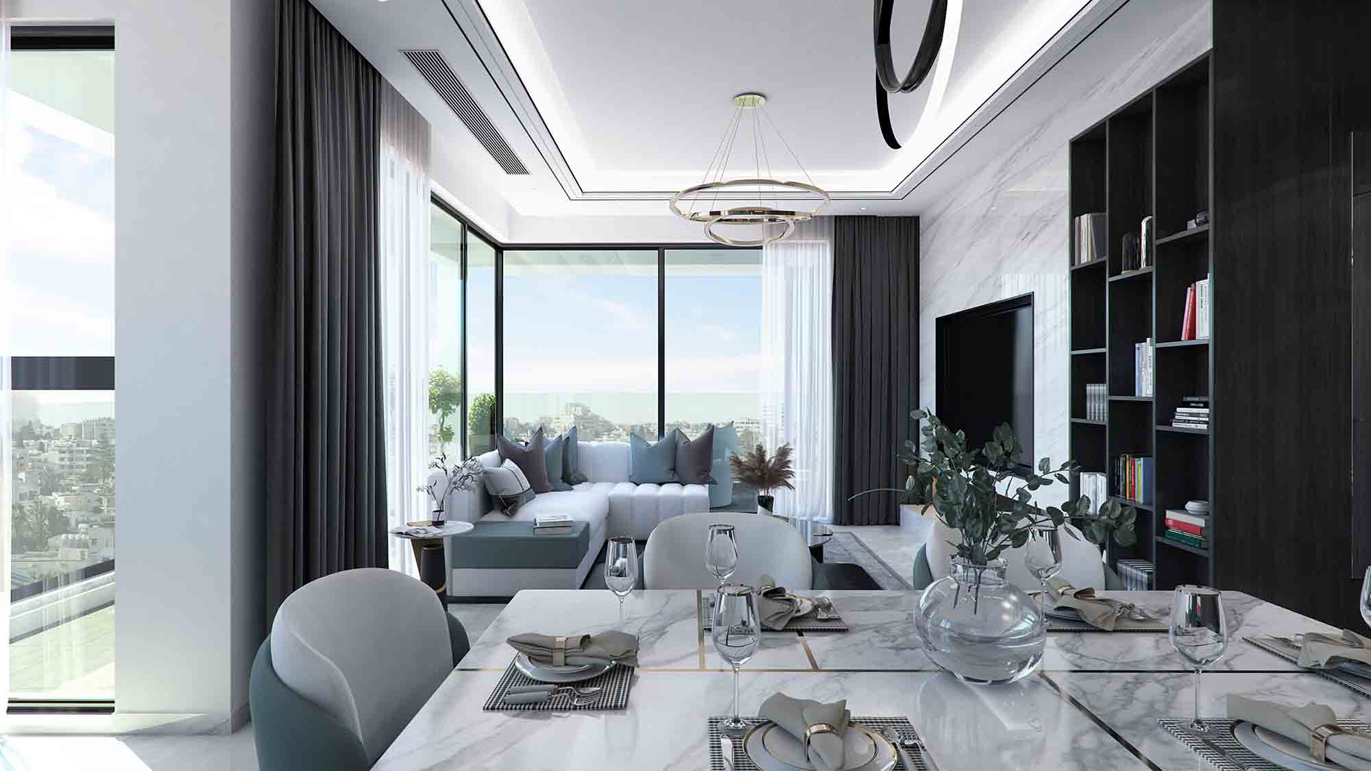 3 Bedroom Penthouse in Nikodimou Milona - photo 1