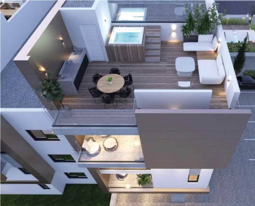 2 Bedroom Penthouse in Kalamon