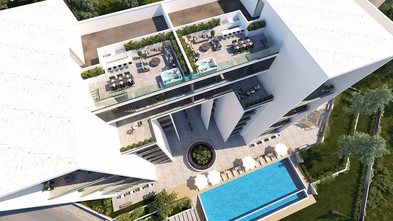 2 Bedroom Penthouse in Near poseidonia Hotel