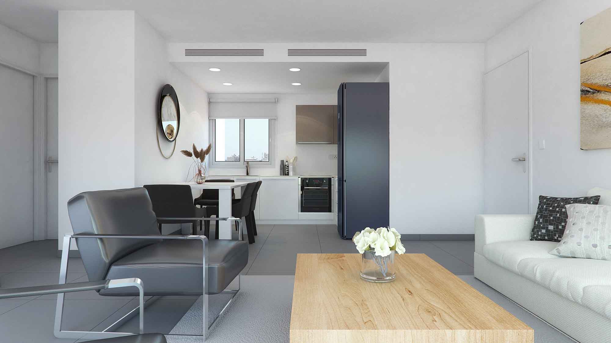 2 Bedroom Apartment in Nireos 37, Agios Spyridon area