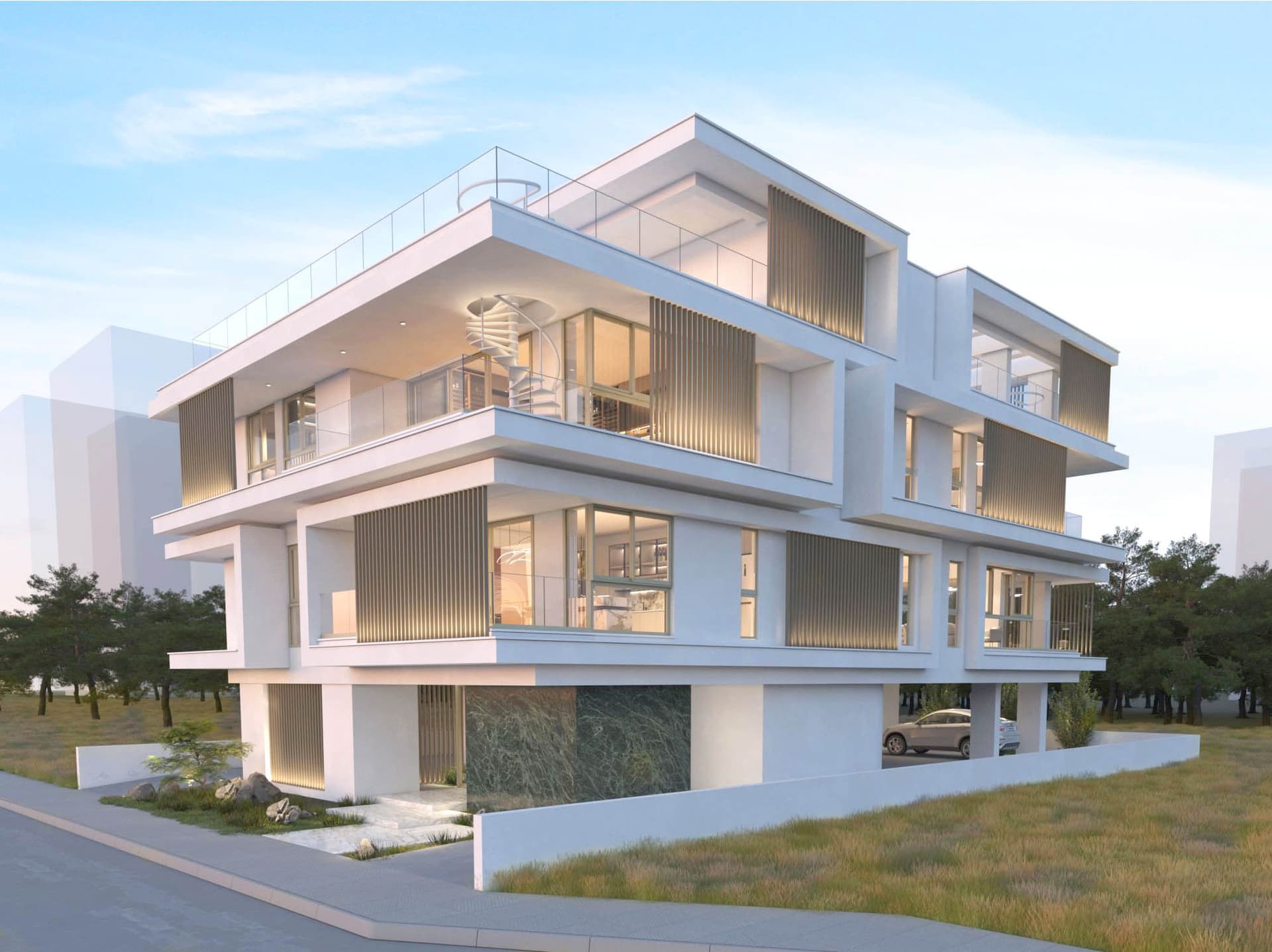 3 Bedroom Penthouse in Karaiskaki