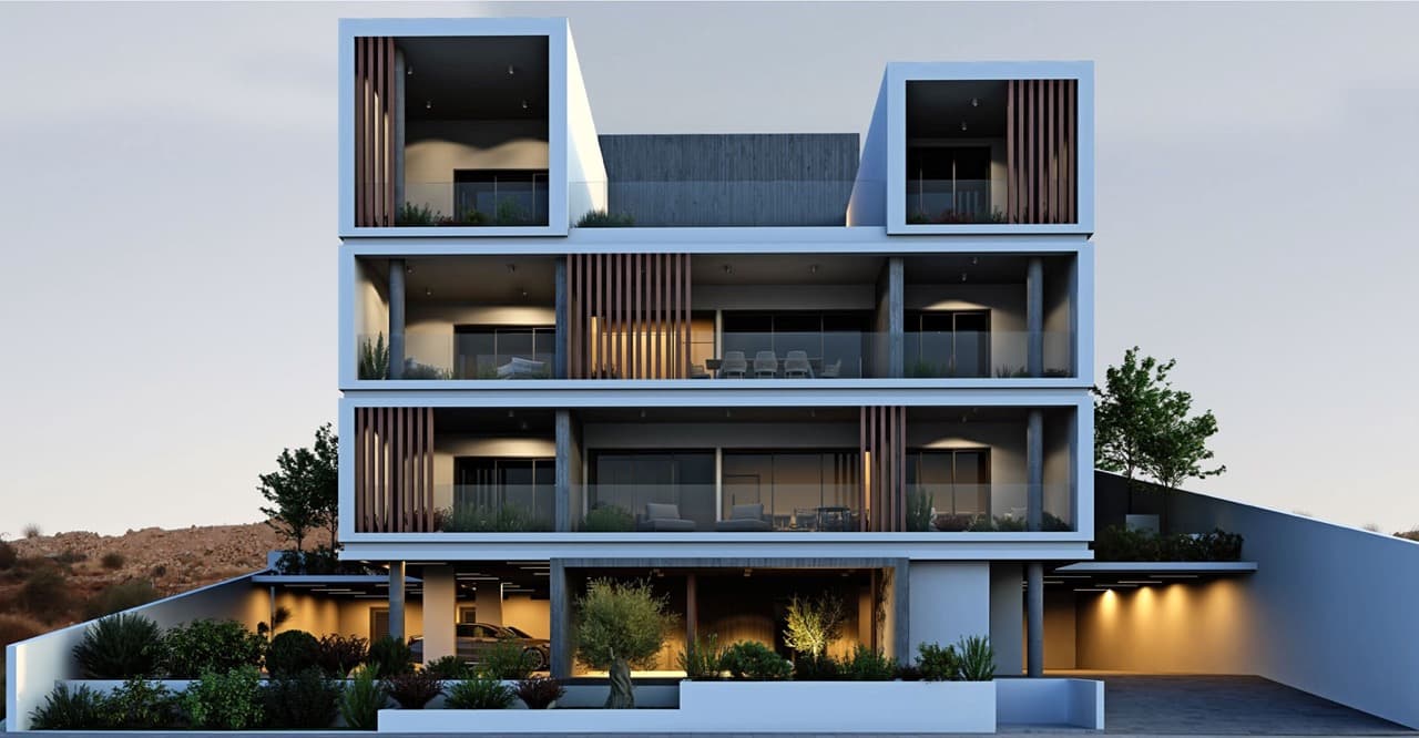 2 Bedroom Penthouse in Yermasoyia