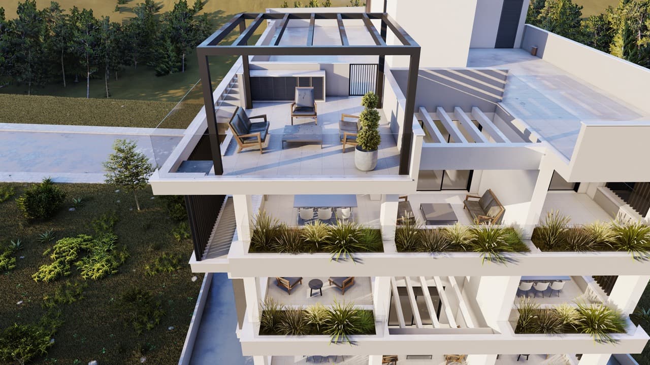 2 Bedroom Penthouse in Ayios Athanasios