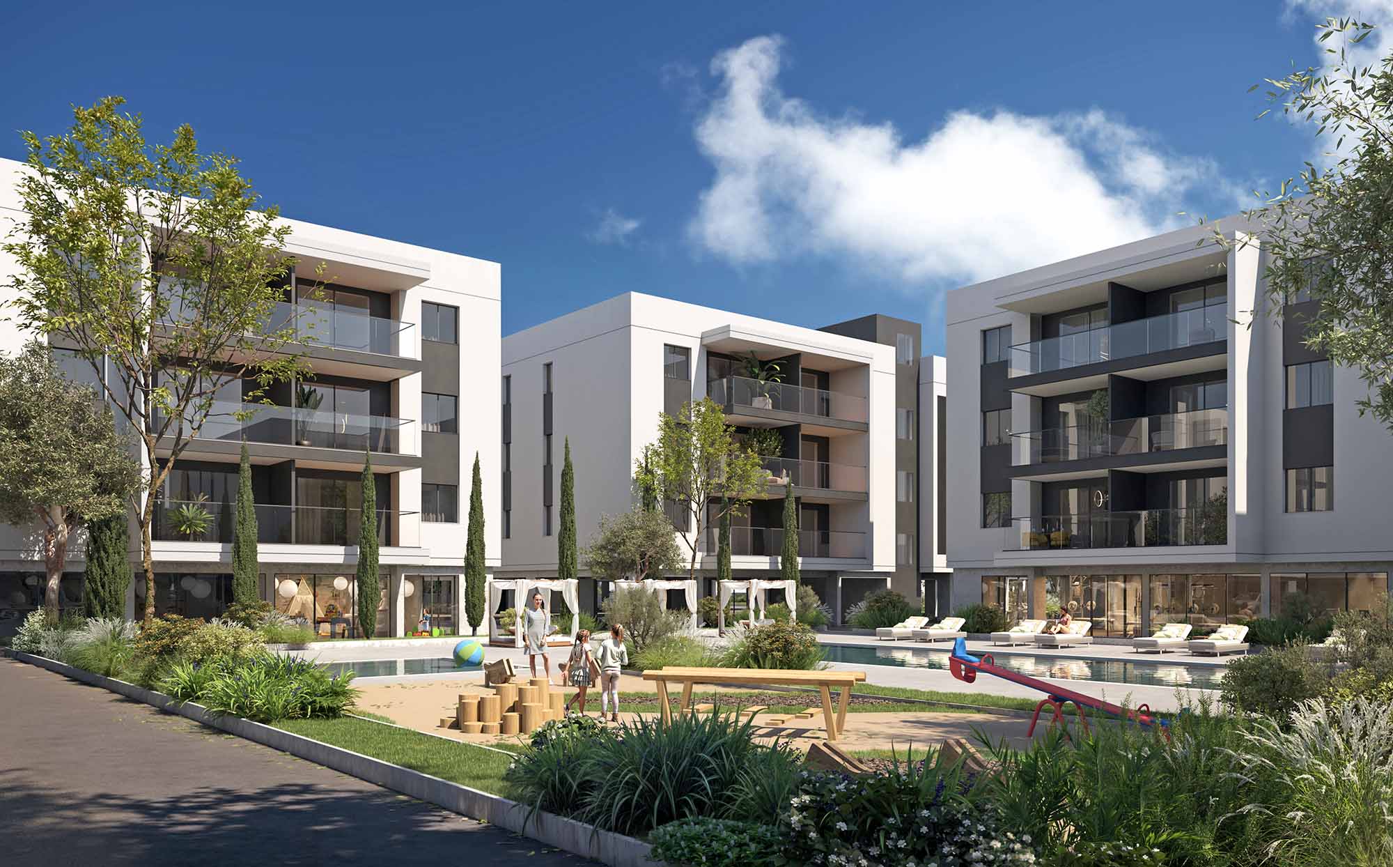 2 Bedroom Apartment in Asomatos