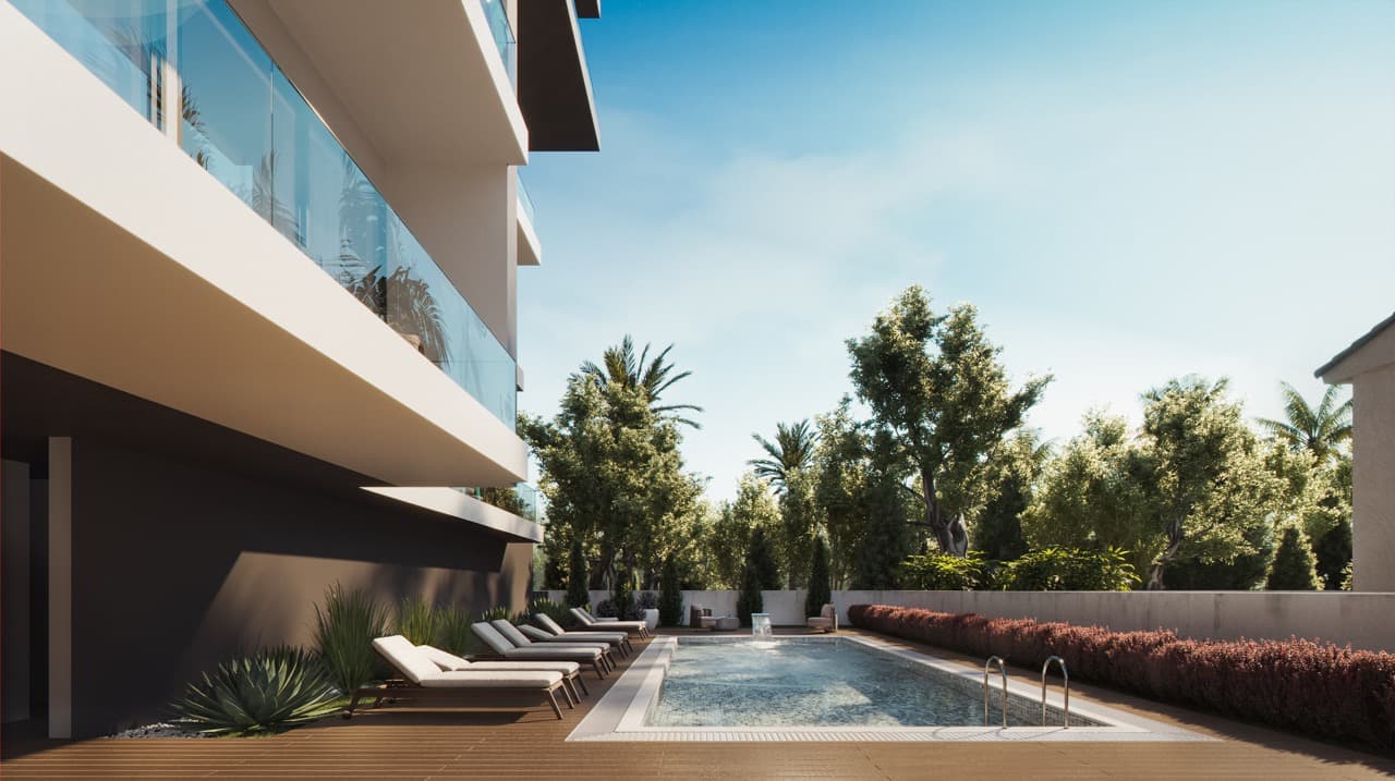 1 Bedroom Penthouse in Alexandrou Papadiamanti