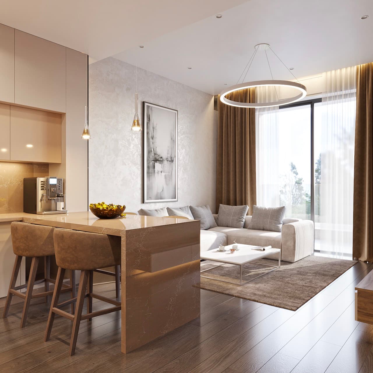 1 Bedroom Penthouse in Alexandrou Papadiamanti - photo 1
