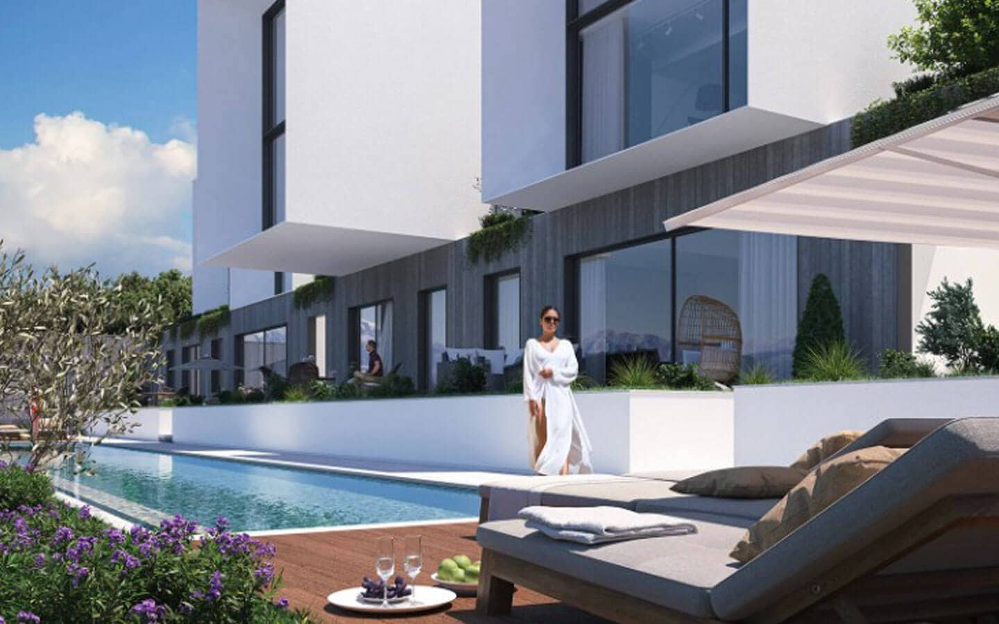 1 Bedroom Apartment in Krasici - photo 2