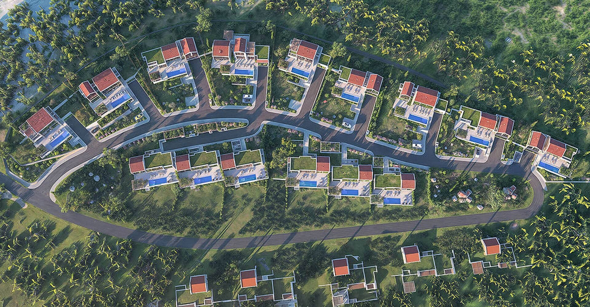 4 Bedroom Villas in Lustica - photo 1