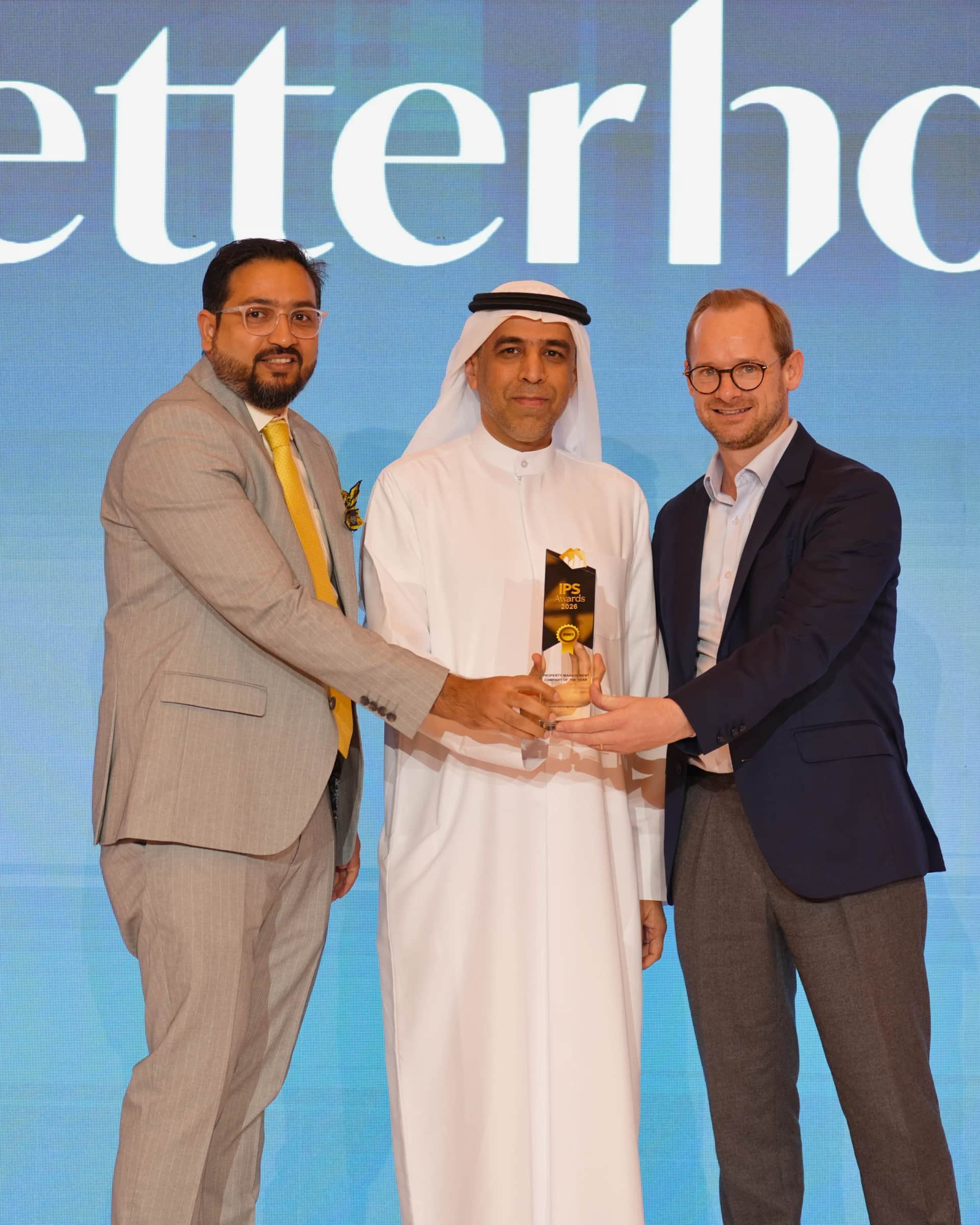 betterhomes named Property Management Company of the Year at IPS Awards for second year running