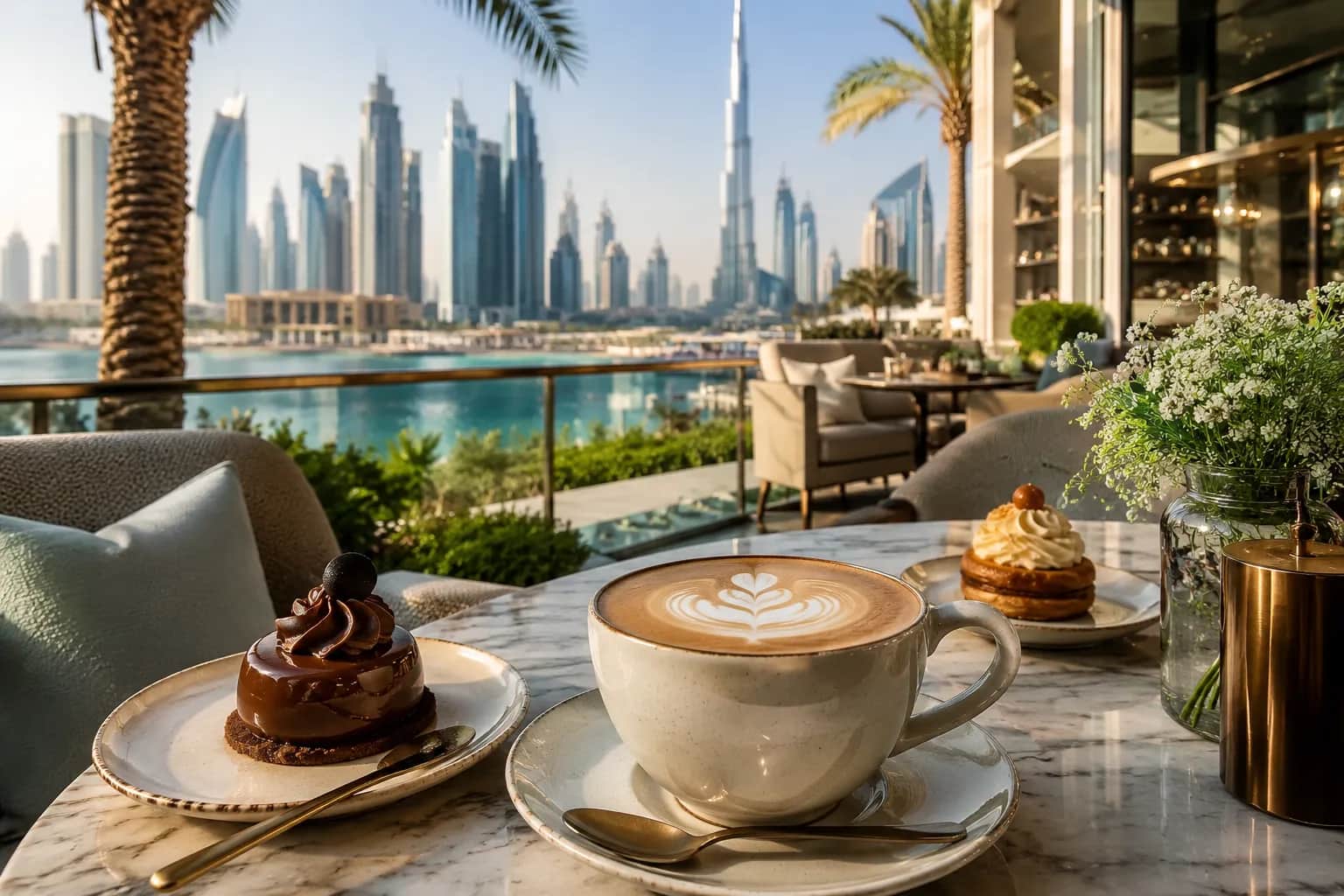 List of top cafés in Dubai