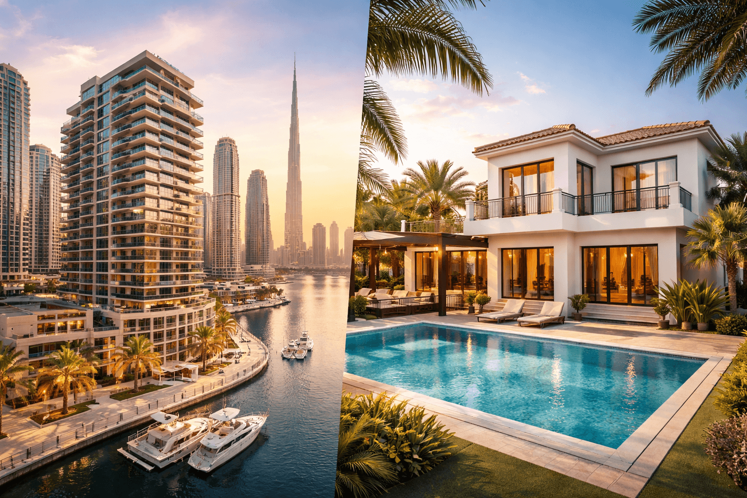 Best time to rent apartments vs villas in Dubai