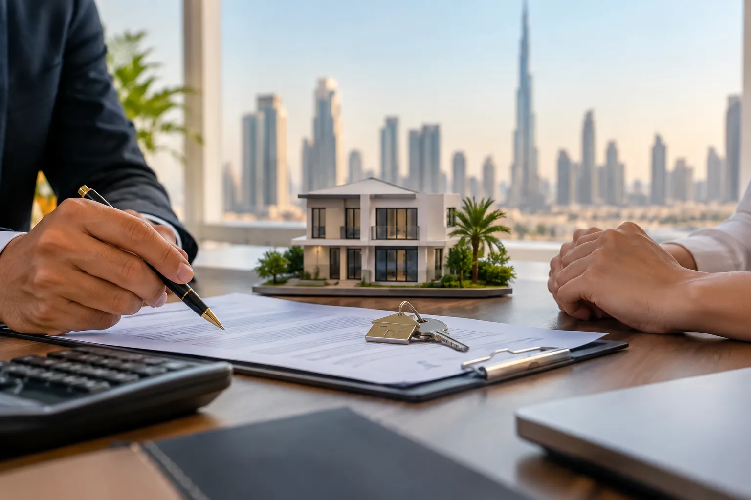 Buying a Dubai property that still has a mortgage on it