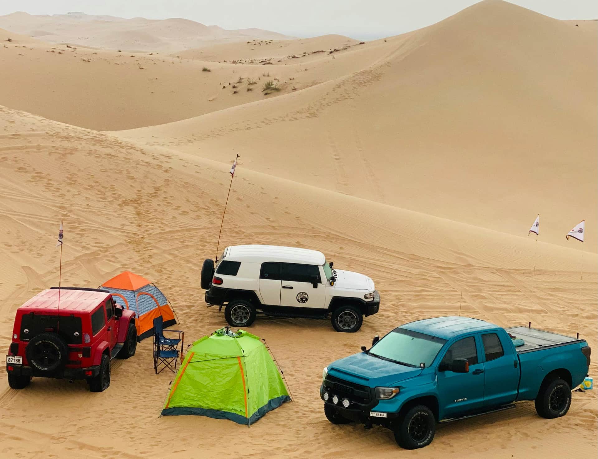Camping in the uae