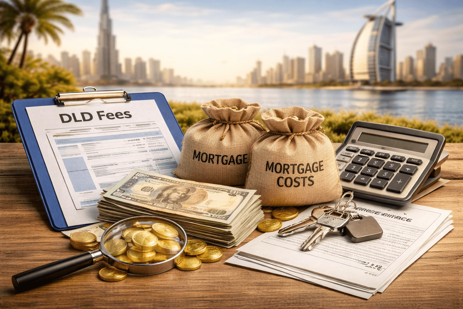 What are the hidden costs when buying property in Dubai?