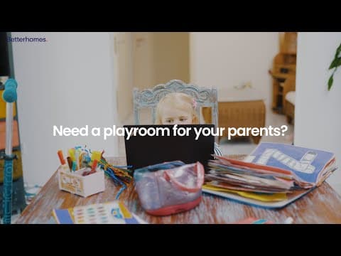 Need a playroom for the parents?