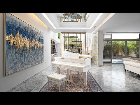 Exquisitely furnished 5-bedroom villa for rent in District One, Dubai