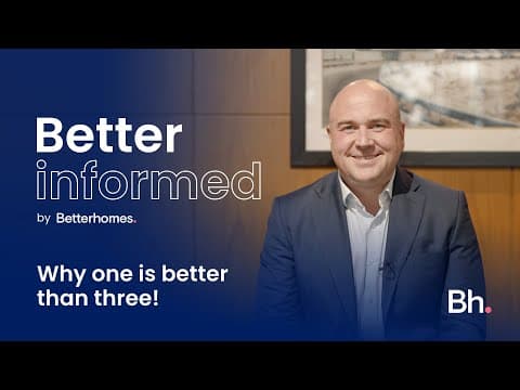 Why one is better than three! | List with Betterhomes