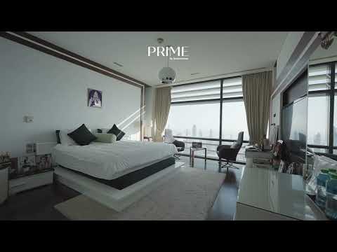 Experience breathtaking views from this four-bedroom duplex penthouse in Index Tower, DIFC