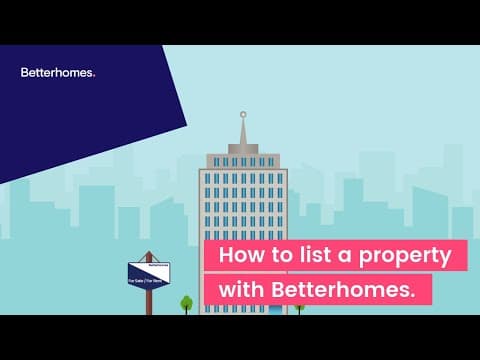 How to list a property with Betterhomes