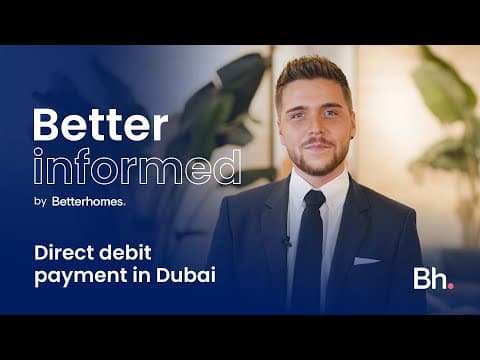 Direct debit rent payment in Dubai | BetterInformed