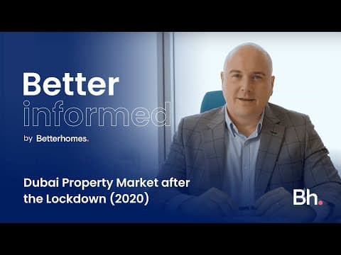 Dubai Property Market After The Lockdown (2020)