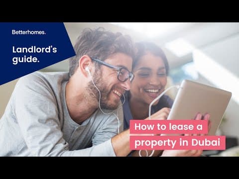 How to lease a property in Dubai