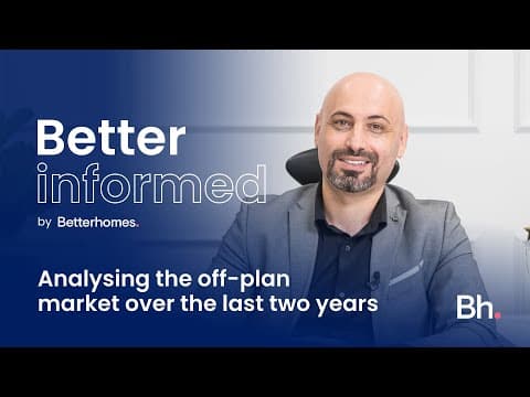 Analysing the off-plan market over the last two years | Better informed