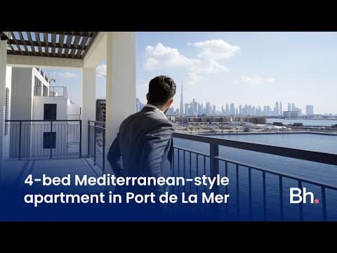 4-bed Mediterranean-style apartment for rent