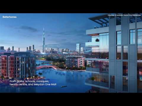 Iconic waterfront homes in District One Residences, Dubai