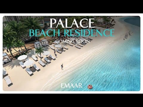 Palace Beach Residences | Emaar Beachfront | New Launch