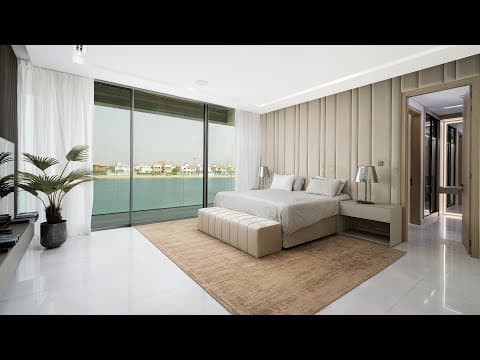 Brand new, exquisitely designed 5-bedroom villa for sale in Palm Jumeirah.