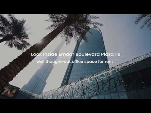 Emaar Boulevard Plaza 1: Office space for rent in downtown Dubai