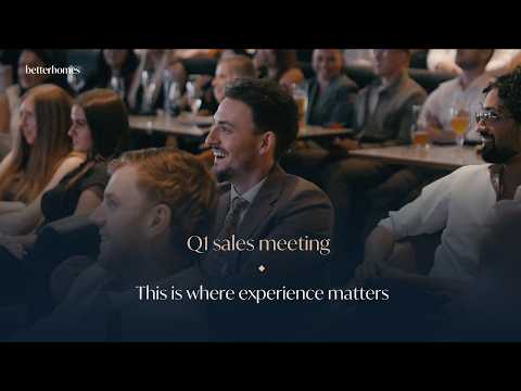 Q1 Sales Meeting | This is where experience matters