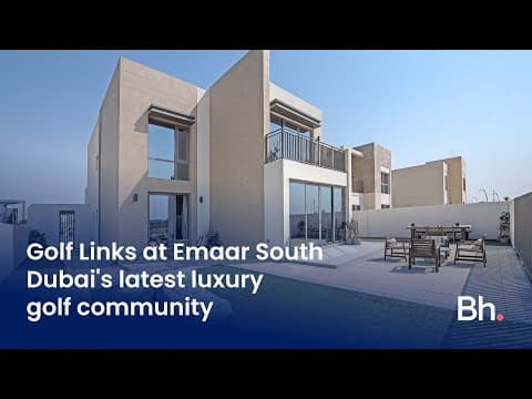 Experience luxury golf living at Golf Links, Emaar South