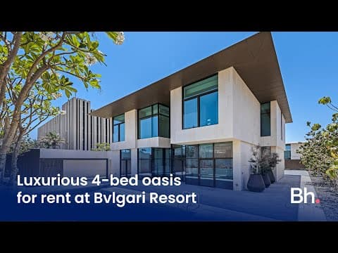 Luxurious 4-Bed Oasis For Rent At Bvlgari Resort | Betterhomes