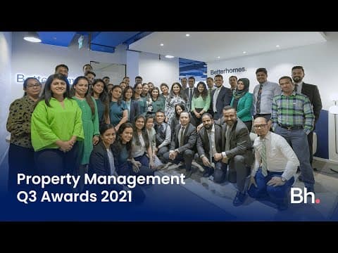 Betterhomes Property Management Awards Q3 2021