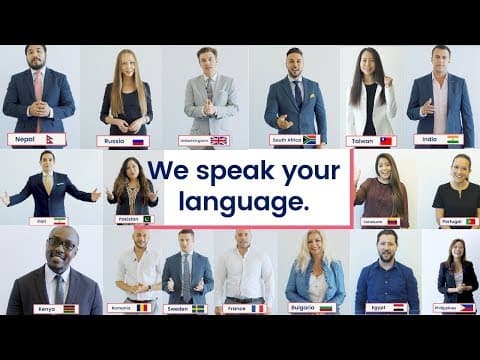 Experience the best global customer service