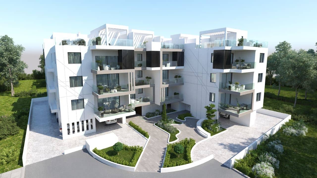 2 Bedroom Penthouse in Aradippou