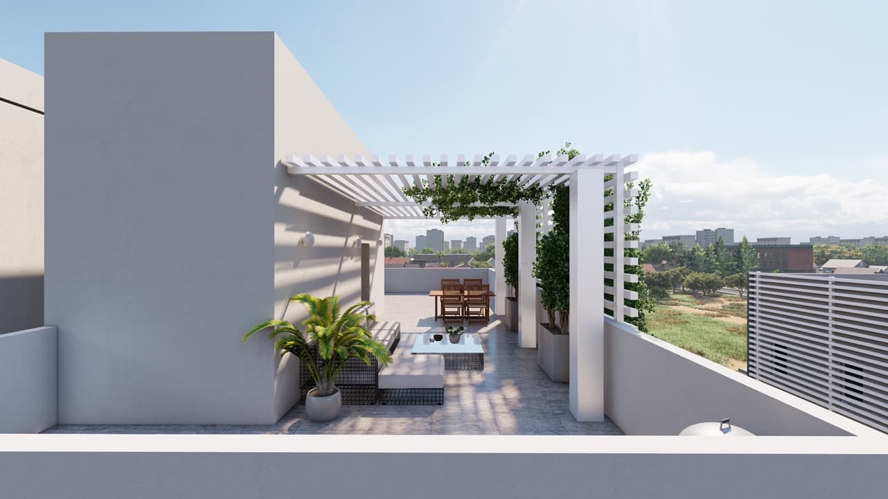 3 Bedroom Penthouse in Markou Botsari
