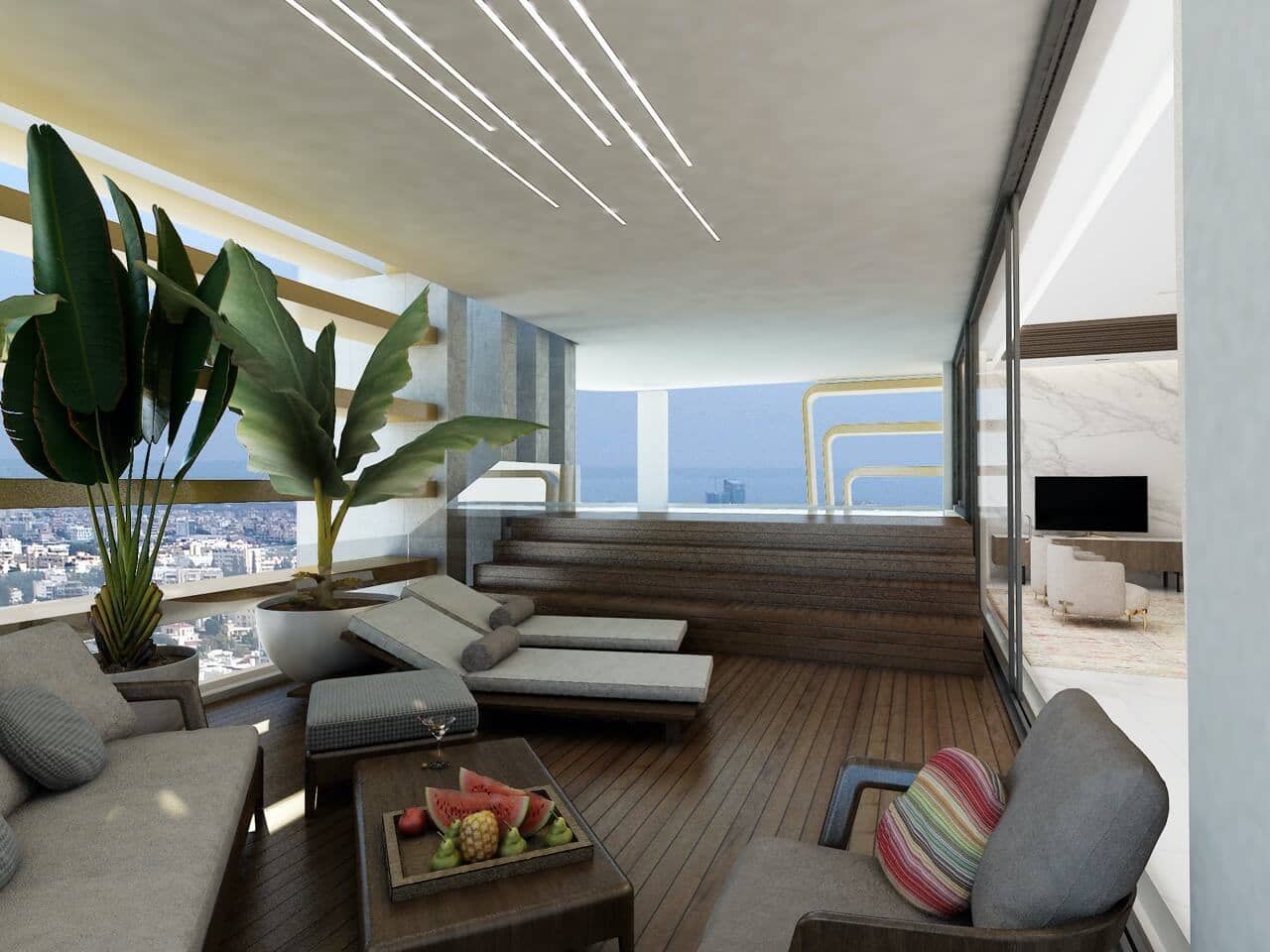 3 Bedroom Penthouse in Gregori Afxentiou - photo 2