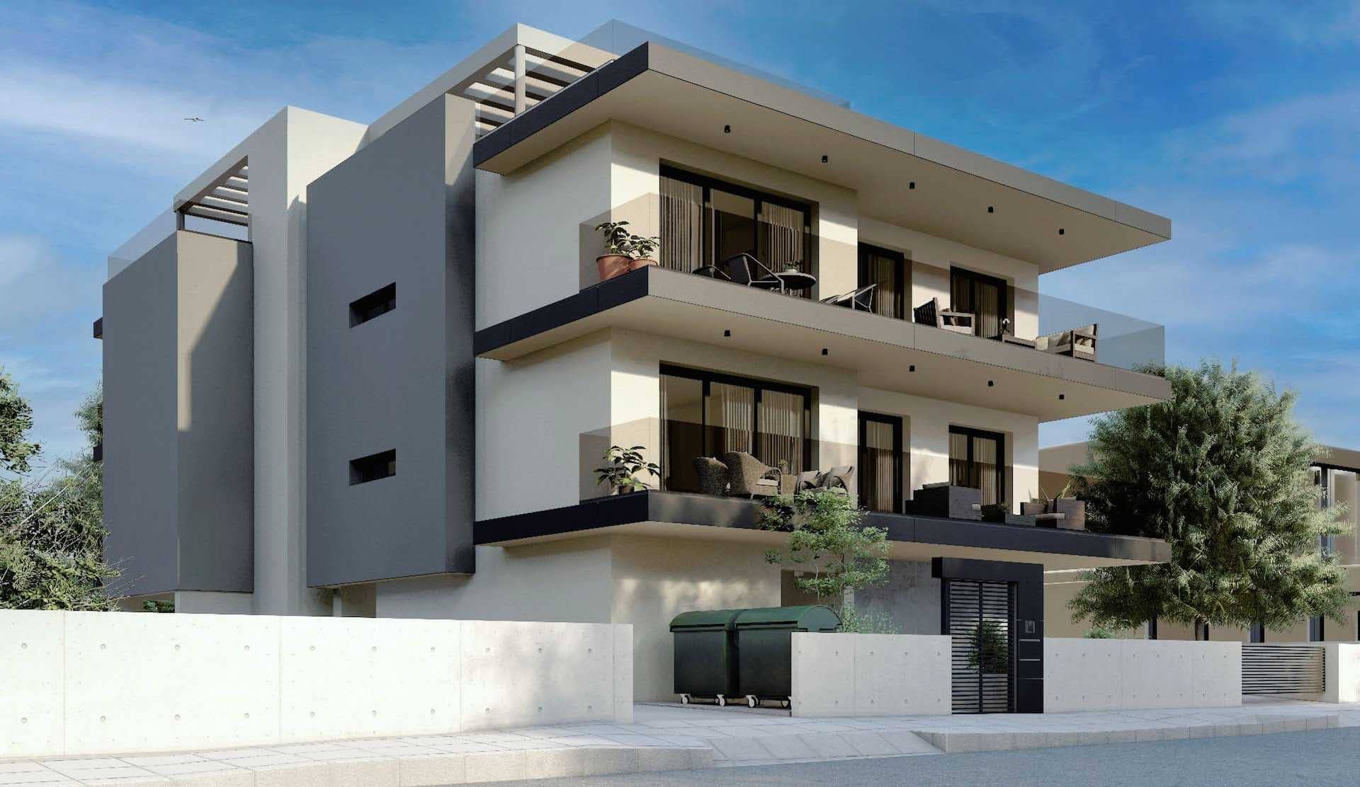 3 Bedroom Apartment in Triptolemou - photo 2