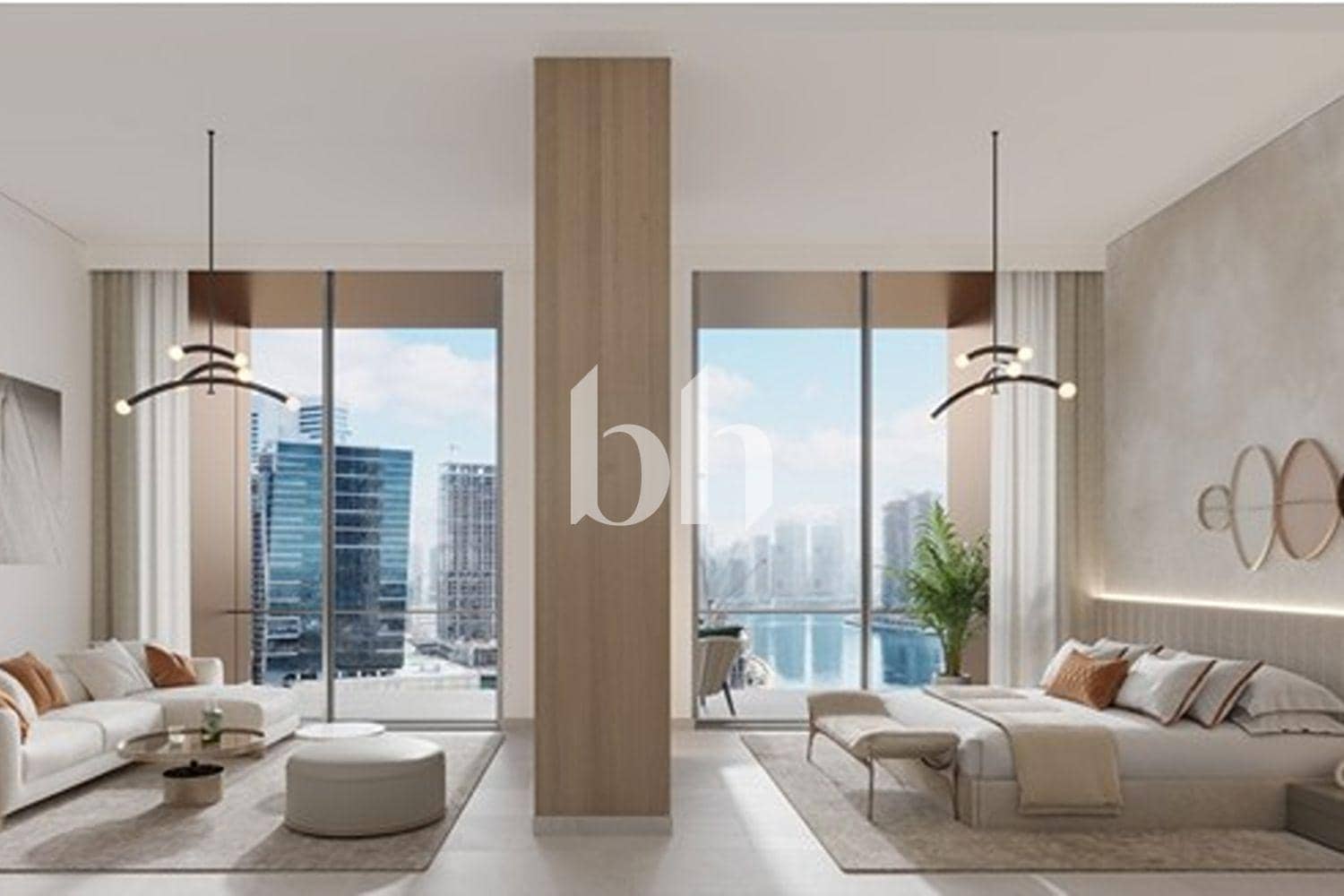 2 Bedroom Apartment in One River Point
