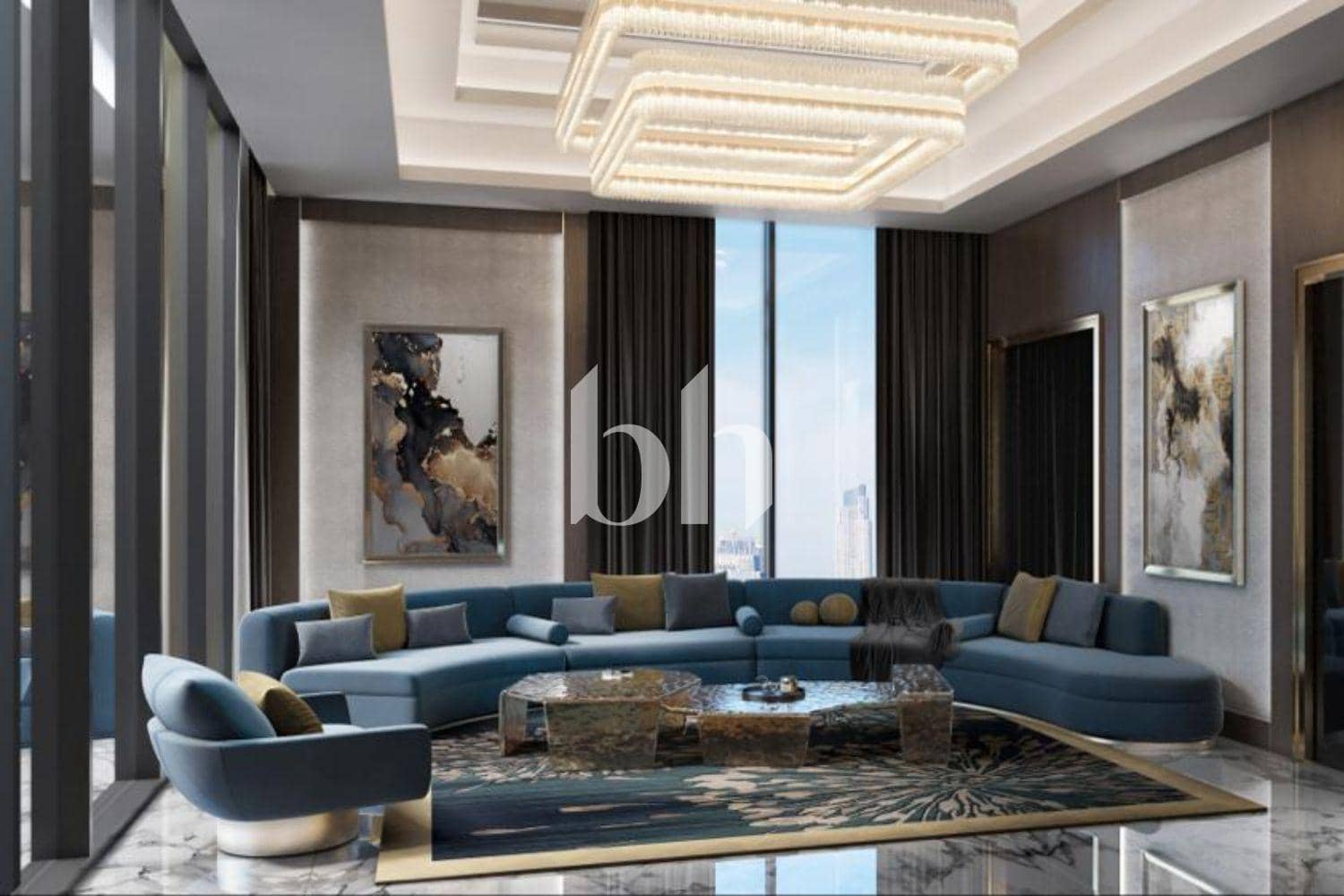 3 Bedroom Apartment in Burj Binghatti Jacob & Co - photo 1