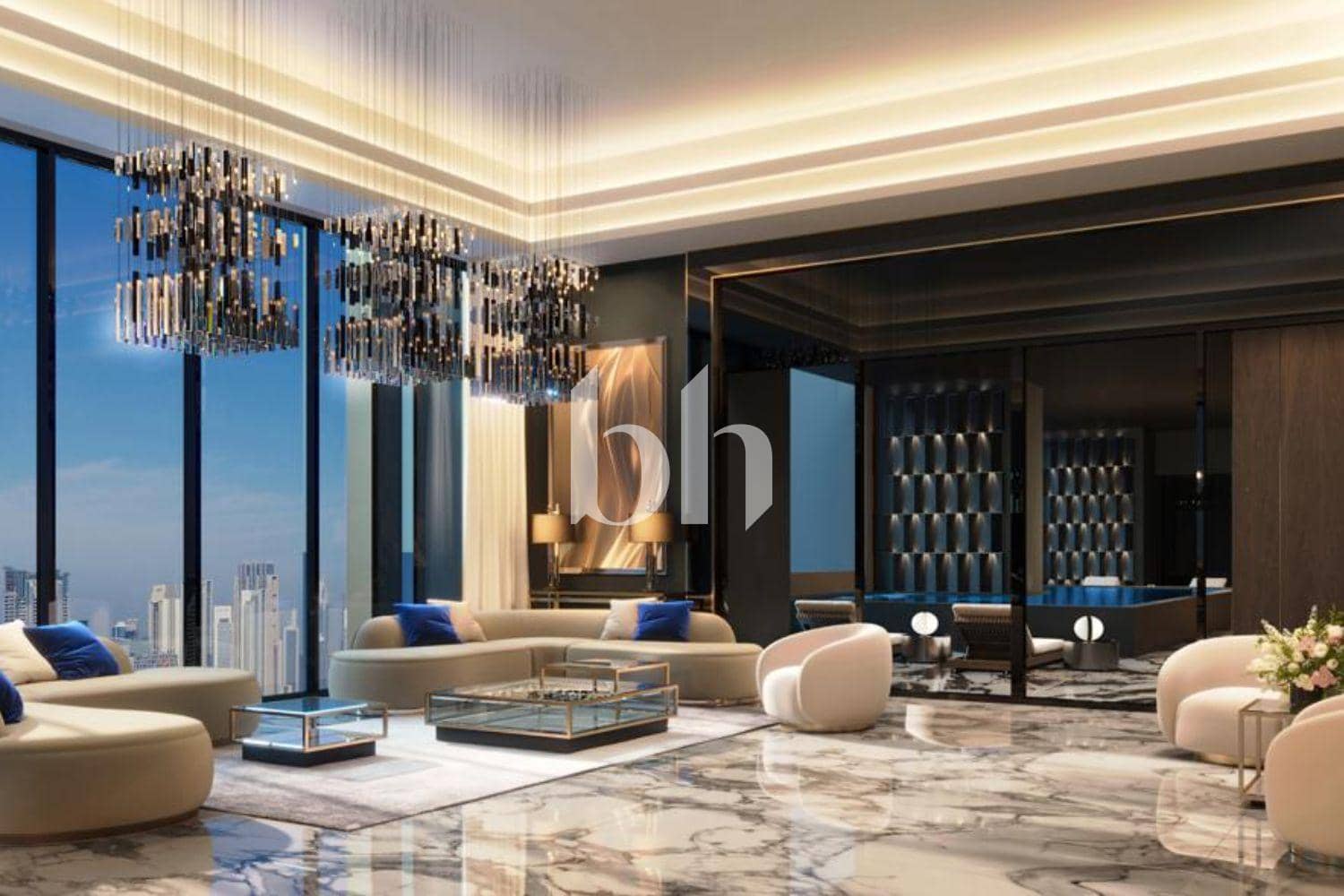 3 Bedroom Apartment in Burj Binghatti Jacob & Co - photo 2