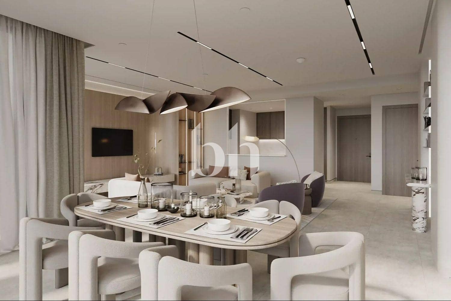 2 Bedroom Apartment in One B Tower - photo 2