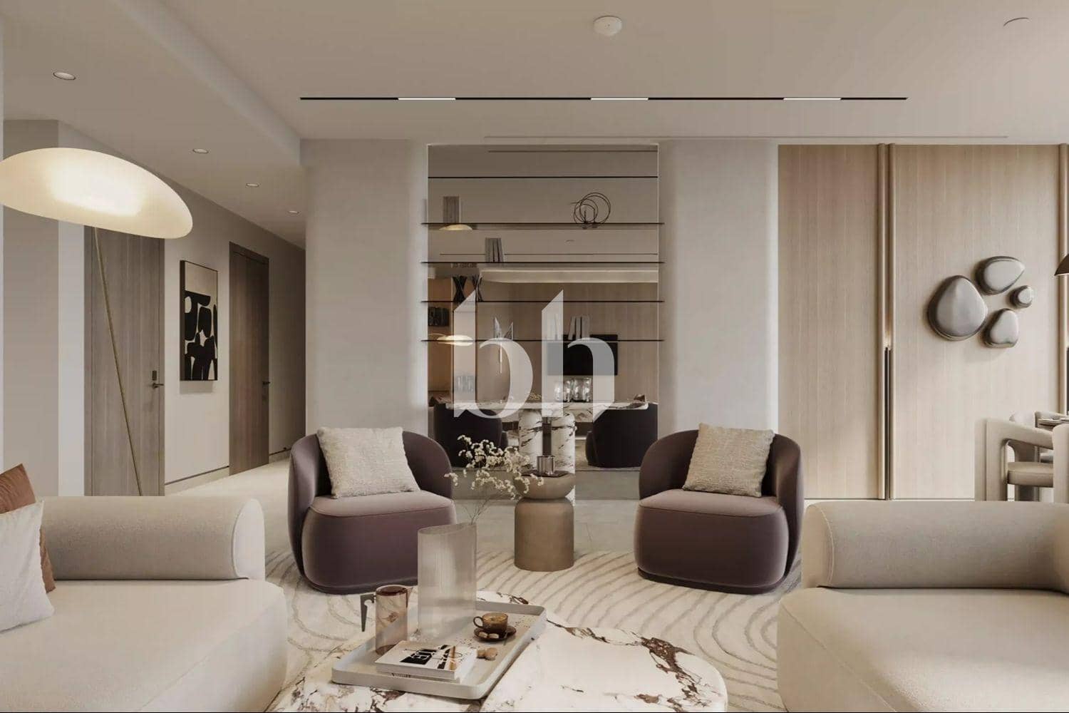 2 Bedroom Apartment in One B Tower - photo 1