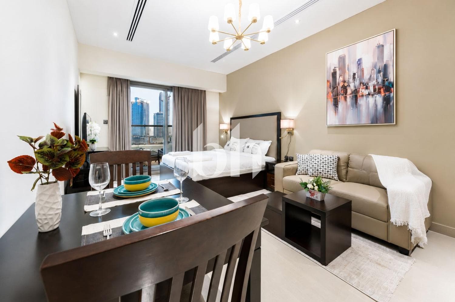 Studio Apartment in Elite Downtown Residence 1 - photo 1