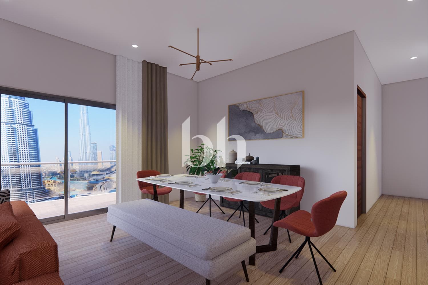 3 Bedroom Apartment in Boulevard Point - photo 2