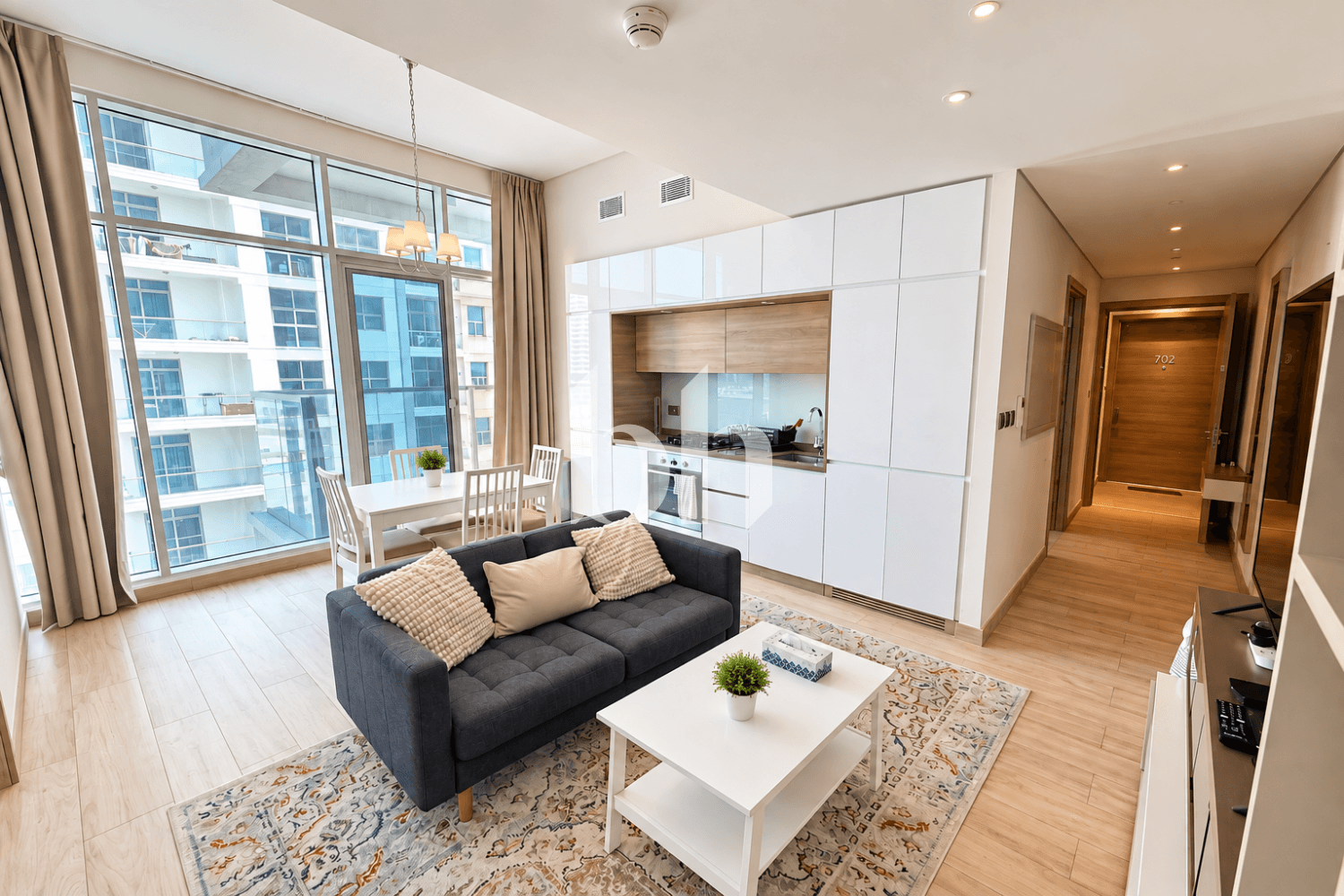 2 Bedroom Apartment in Studio One