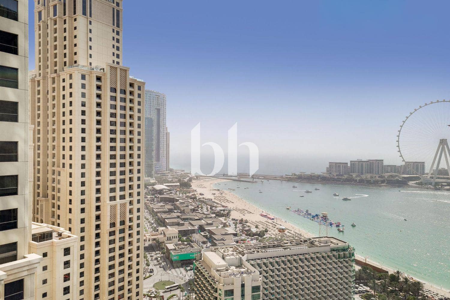 3 Bedroom Apartment in Al Fattan Marine Towers - photo 1